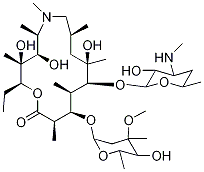 N’-desmethyl azithromycin Structure,172617-84-4Structure