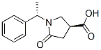 (1S,3s)-1-(1-phenylethyl)-5-oxo-3-pyrrolidine carboxylic acid Structure,173340-19-7Structure