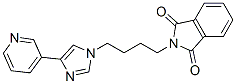 2-[4-[4-(3-Pyridinyl)-1H-imidazol-1-yl]butyl]-1H-isoindole-1,3(2H)-dione Structure,173838-67-0Structure