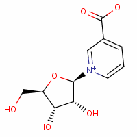 Nicotinic acid riboside Structure,17720-18-2Structure