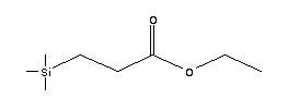 Ethyl 3-(trimethylsilyl)propionate Structure,17728-88-0Structure