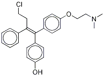 (E)-4-hydroxy toremifene Structure,177748-22-0Structure