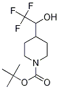 Tert-butyl 4-(2,2,2-trifluoro-1-hydroxyethyl)piperidin-1-carboxylate Structure,184042-83-9Structure