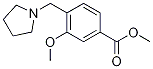 Methyl 3-methoxy-4-[(1-pyrrolidinyl)methyl]benzoate Structure,193964-75-9Structure