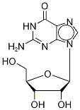 Guanosine-13c,15n2 hydrate Structure,197227-95-5Structure