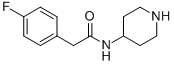 4-Fluoro-n-4-piperidinylbenzeneacetamide Structure,198210-55-8Structure