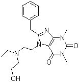 Bamifylline Structure,2016-63-9Structure