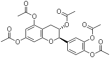 Epicatechin pentaacetate Structure,20194-41-6Structure