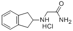 N<sup>2</sup>-(2,3-dihydro-1h-inden-2-yl)glycinamide hydrochloride (1:1) Structure,202914-18-9Structure