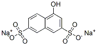 1-Naphthol-3,6-disulfonic acid disodium salt Structure,20349-39-7Structure