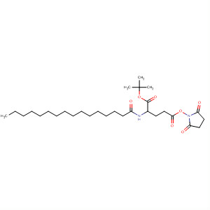 Nepsilon-palmitoyl-l-glutamic acid gamma-succinimidyl-alpha-tert-butyl ester Structure,204521-63-1Structure