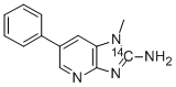 2-Amino-1-methyl-6-phenylimidazo[4,5-b]pyridine-2-14c Structure,210049-12-0Structure