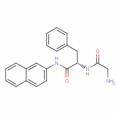 Gly-phe-β-naphthylamide Structure,21438-66-4Structure