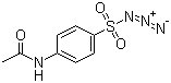 4-乙酰氨基苯磺酰疊氮結(jié)構(gòu)式_2158-14-7結(jié)構(gòu)式