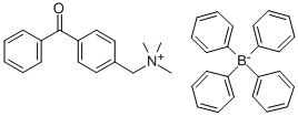 N-(4-[benzoyl ]benzyl )-n,n,n-trimethyl ammonium tetraphenylborate Structure,216067-02-6Structure