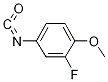 2-Fluoro-4-isocyanato-1-methoxybenzene Structure,221218-33-3Structure