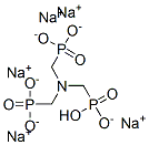 [Nitrilotris(methylene)]tris-phosphonic acid pentasodium salt Structure,2235-43-0Structure