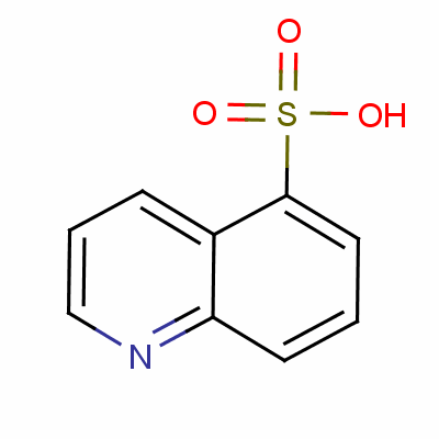 5-喹啉磺酸結構式_23261-58-7結構式