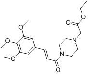 Cinepazet Structure,23887-41-4Structure