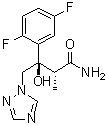 (Alphar,betar)-beta-(2,5-difluorophenyl)-beta-hydroxy-alpha-methyl-1h-1,2,4-triazole-1-butanamide Structure,241479-75-4Structure