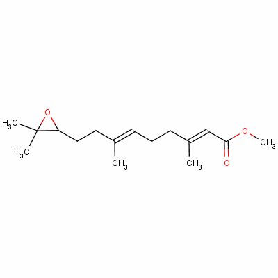 (2E,6e)-9-(3,3-dimethyl-2-oxiranyl)-3,7-dimethyl-2,6-nonadienoic acid methyl ester Structure,24198-95-6Structure