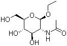 Ethyl-2-acetamido-2-deoxy-β-d-glucopyranoside Structure,2495-96-7Structure