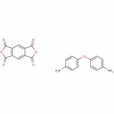 1H,3h-benzo[1,2-c:4,5-c]difuran-1,3,5,7-tetrone, polymer with 4,4-oxybis[benzenamine] Structure,25038-81-7Structure