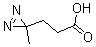 3-(3-Methyl-3h-diazirine-3-yl)propionic acid Structure,25055-86-1Structure