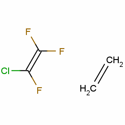 Ethene, chlorotrifluoro-, polymer with ethene Structure,25101-45-5Structure