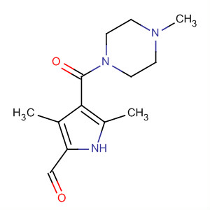 3,5-Dimethyl-4-(4-methylpiperazine-1-carbonyl)-1h-pyrrole-2-carbaldehyde Structure,251356-81-7Structure