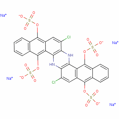 Solubilised vat blue 6 Structure,2519-28-0Structure