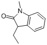 3-Ethyl-1-methyl-1,3-dihydro-2h-indol-2-one Structure,2525-35-1Structure