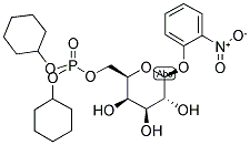 2-Nitrophenyl β-d-galactopyranoside-6-phosphate cyclohexylammonium salt Structure,25405-62-3Structure