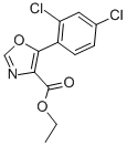 Ethyl 5-(2,4-dichlorophenyl)-1,3-oxazole-4-carboxylate Structure,254749-13-8Structure