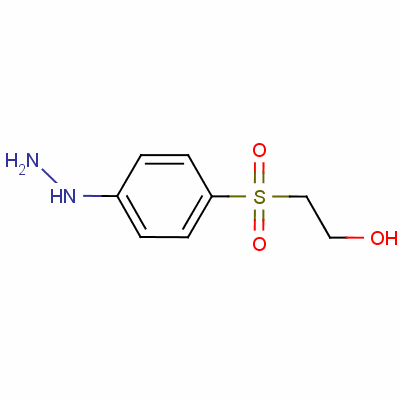 2-[(4-Hydrazinophenyl)sulfonyl]-ethano Structure,26505-12-4Structure