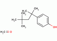 Formaldehyde, polymer with 4-(1,1,3,3-tetramethylbutyl)phenol Structure,26678-93-3Structure