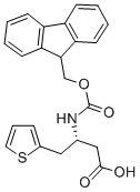 Fmoc-(r)-3-amino-4-(2-thienyl)-butyric acid Structure,269726-90-1Structure