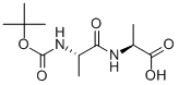 Boc-ala-ala-oh Structure,27317-69-7Structure