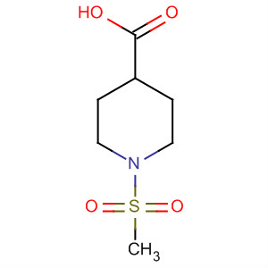 1-(Methylsulfonyl)piperidine-4-carboxylic acid Structure,280772-00-1Structure