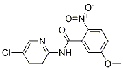 Benzamide, n-(5-chloro-2-pyridinyl)-5-methoxy-2-nitro- Structure,280773-16-2Structure