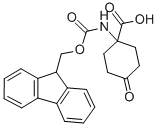 1-(9H-fluoren-9-ylmethoxycarbonylamino)-4-oxo-cyclohexanecarboxylic acid Structure,285996-74-9Structure