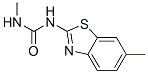 (8CI)-1-甲基-3-(6-甲基-2-苯并噻唑)-脲結(jié)構(gòu)式_28956-41-4結(jié)構(gòu)式