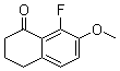 8-Fluoro-7-methoxy-3,4-dihydronaphthalen-1(2h)-one Structure,295779-88-3Structure