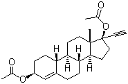 雙醋炔諾醇結(jié)構(gòu)式_297-76-7結(jié)構(gòu)式