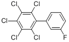 3-Fluoro-2,3,4,5,6-pentachlorobiphenyl Structure,29779-02-0Structure