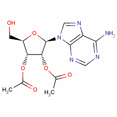 Adenosine 2,3-diacetate Structure,29886-19-9Structure