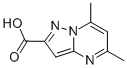 5,7-Dimethylpyrazolo[1,5-a]pyrimidine-2-carboxylic acid Structure,300691-07-0Structure