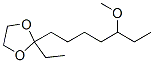 2-Ethyl -2-(5-methoxyheptyl )-1,3-dioxolane Structure,30571-80-3Structure