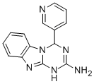 4-(3-Pyridyl )-1,4-dihydro[1,3,5]triazino[1,2-a][1,3]benzimidazol -2-amine Structure,305852-51-1Structure