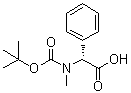 Boc-d-n-me-phg-oh Structure,30925-12-3Structure